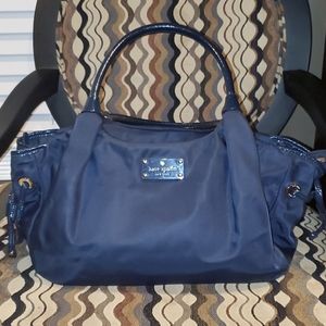 100% Authentic Kate Spade bag. Navy blue. EUC